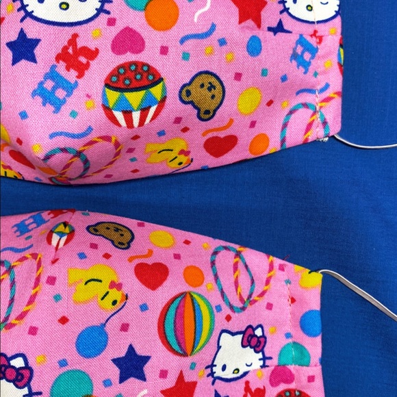 Hello kitty pink circus face mask KIDS AND ADULT - Picture 4 of 5